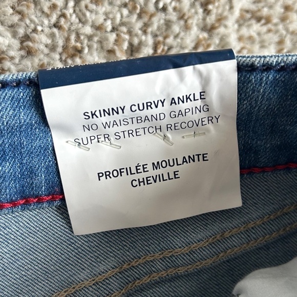 Tommy Hilfiger Tommy Jeans Skinny Curvy Ankle Denim Casual 14 32 - Picture 4 of 8